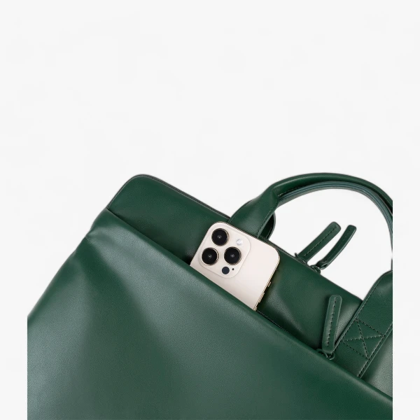 ISOTTA Borsa slim per MacBook Air 15 e laptop fino a 14 TUCANO BSISO1314 verde scuro