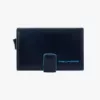 PIQUADRO – PORTA CARTE DI CREDITO IN METALLO PP5649MOS blu notte