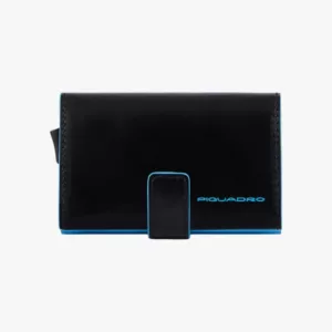 PIQUADRO – PORTA CARTE DI CREDITO IN METALLO PP5649MOS nero