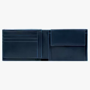 PIQUADRO - PORTAFOGLIO UOMO CON PORTA DOCUMENTI PU1392B2R blu notte