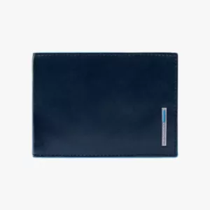 PIQUADRO - PORTAFOGLIO UOMO CON PORTA DOCUMENTI PU1392B2R blu notte