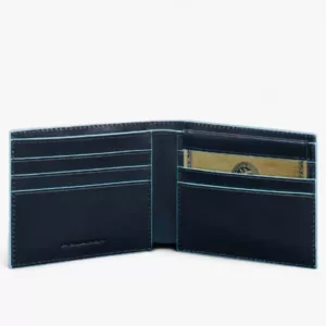 PIQUADRO – PORTAFOGLIO UOMO IN PELLE PU3891B2R blu notte