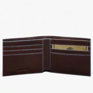PIQUADRO – PORTAFOGLIO UOMO IN PELLE PU3891B2R mogano