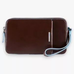 PIQUADRO – POCHETTE UOMO CON TASCA FRONTALE AC4221B2 mogano