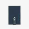 PIQUADRO – PORTA CARTE DI CREDITO CON SLIDING SYSTEM PP4825B2R blu
