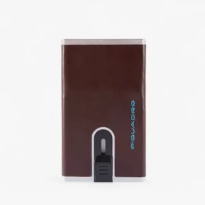 PIQUADRO – PORTA CARTE DI CREDITO CON SLIDING SYSTEM PP4825B2R mogano