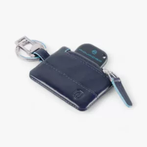 PIQUADRO – PORTACHIAVI CON CONNEQU E TASCA LATERALE PC4821B2 blu notte