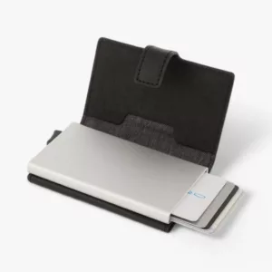 PIQUADRO – PORTA CARTE DI CREDITO IN METALLO PP5649B3R nero