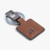 PIQUADRO PORTACHIAVI CON MOSCHETTONE PC3757B3 cuoio tabacco