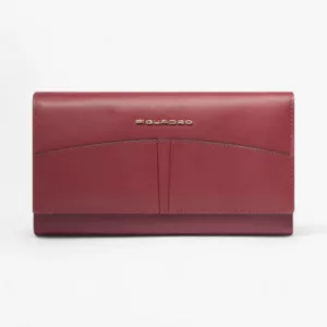 PIQUADRO PORTAFOGLIO DONNA CON TRACOLLA PD6463W134 bordeaux