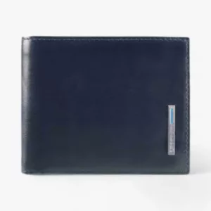 PIQUADRO PORTAFOGLIO UOMO CON VOLANTINO PORTA DOCUMENTI PU4518B2R blu notte