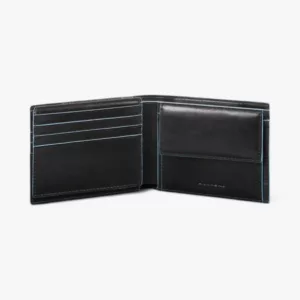 PIQUADRO PORTAFOGLIO UOMO CON VOLANTINO PORTA DOCUMENTI PU4518B2R nero