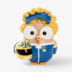 EGAN – STATUETTA GUFO MOTOCICLISTA VALENTINO ROSSI ML18GU/2VR