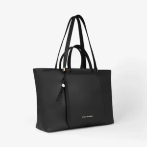 PIQUADRO – BORSA DONNA IN PELLE PORTA PC 14″ BD3336W92 nero