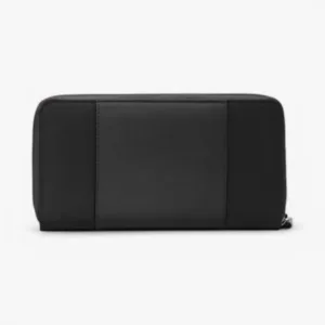 PIQUADRO – PORTAFOGLI DA DONNA GRANDE CON ZIP PD1515W92T nero