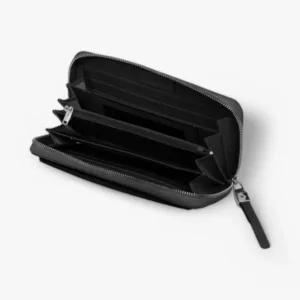 PIQUADRO – PORTAFOGLI DA DONNA GRANDE CON ZIP PD1515W92T nero