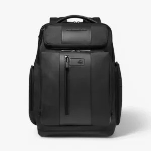 PIQUADRO – ZAINO PORTA PC 15,6″ IN TESSUTO RICICLATO E PELLE CA5477BR2 blu