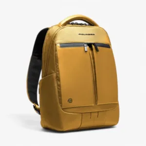 PIQUADRO – ZAINO UOMO PORTA PC 14″ IN TESSUTO RICICLATO CA6620S136 giallo