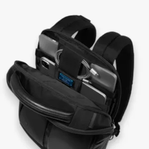PIQUADRO – ZAINO UOMO PORTA PC 14″ IN TESSUTO RICICLATO CA6620S136 nero