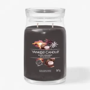 YANKEE CANDLE CANDELA GIARA GRANDE BLACK COCONUT YC 1701371E