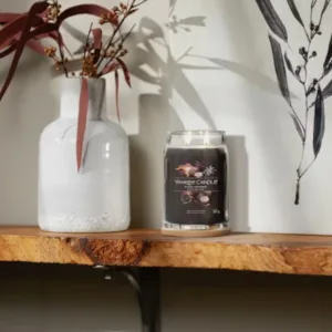 YANKEE CANDLE CANDELA GIARA GRANDE BLACK COCONUT YC 1701371E
